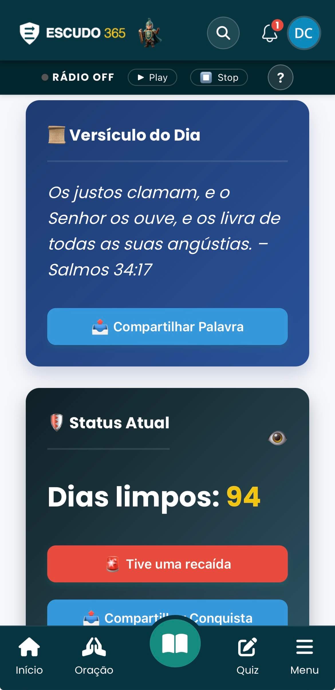 Previsão de Risco Escudo 365